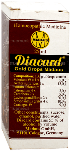 Adel Diacard Gold Madaus Drops 25Ml